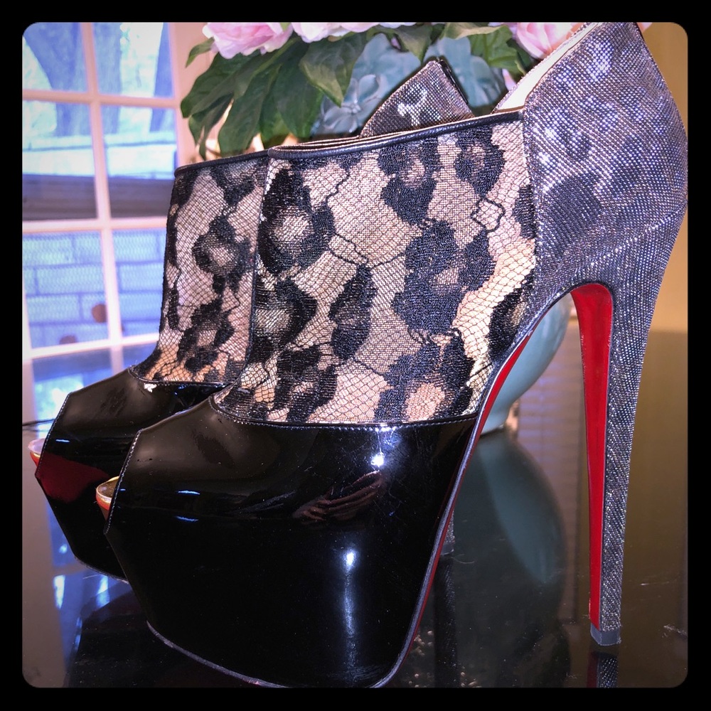 Christian Louboutin Aeronotoc Platform Booties